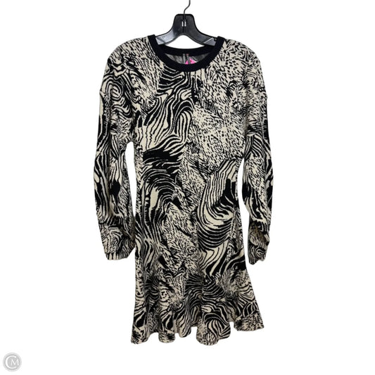 Dress Casual Short By Anthropologie In Black & White, Size: Xs