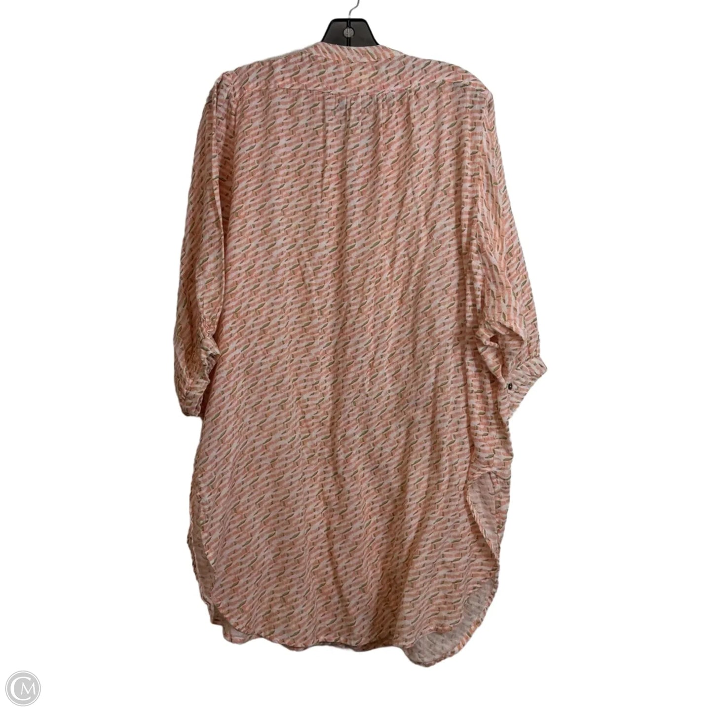 Top Short Sleeve By Maeve In Pink, Size: M