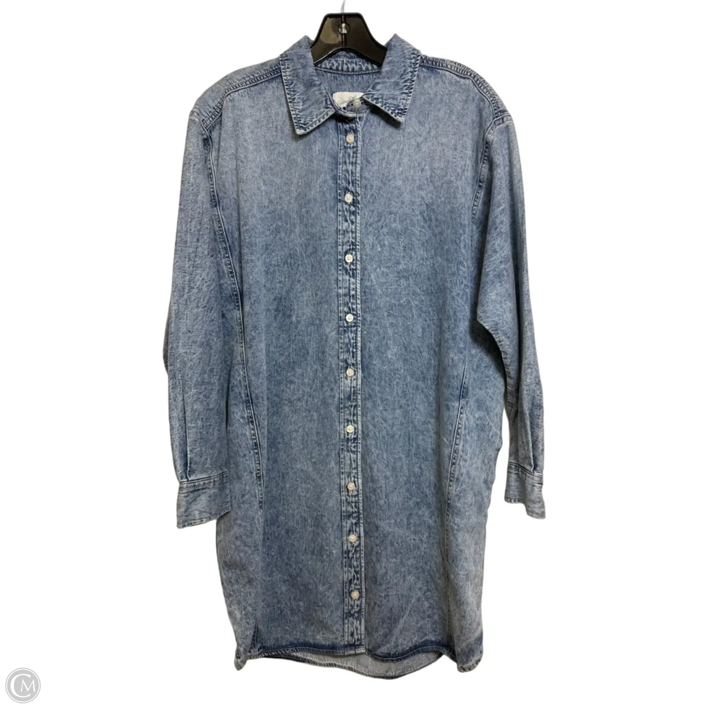 Jacket Denim By Universal Thread In Blue Denim, Size: M