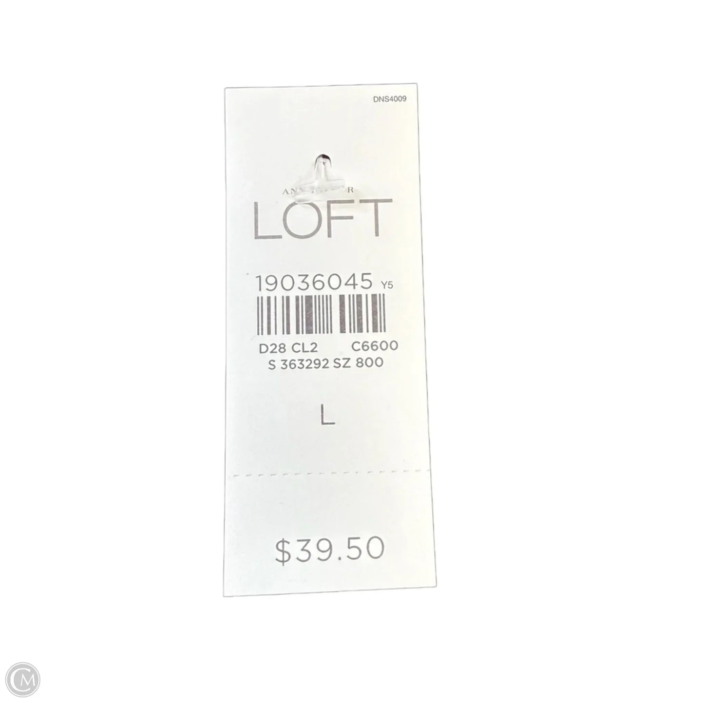 Top Long Sleeve By Loft In Black, Size: L