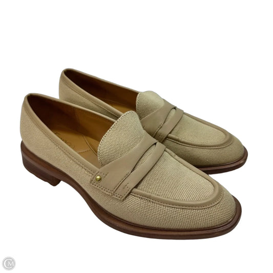 Loafers Shoes Flats By Franco Sarto In Beige, Size: 7.5