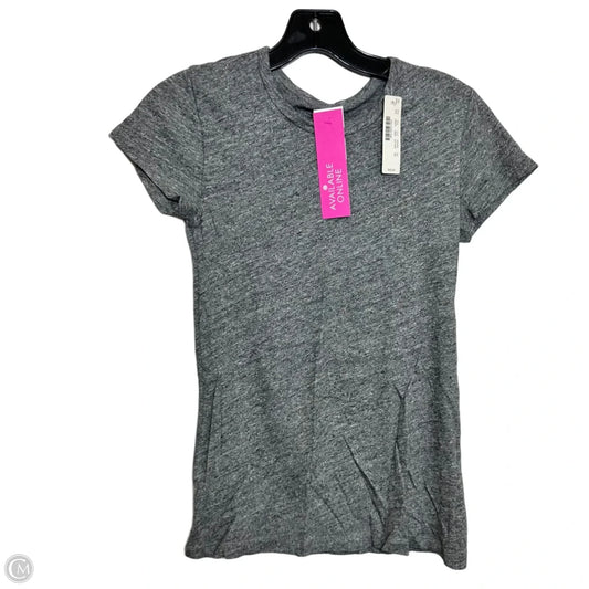 Top Short Sleeve Basic By J. Crew In Grey, Size: Xs