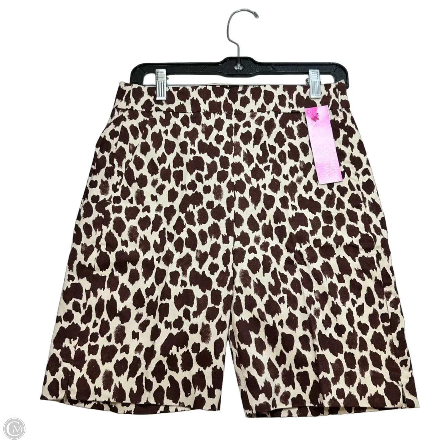 Shorts By J. Crew In Animal Print, Size: 2