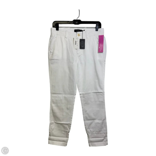 Pants Cropped By J. Crew In White, Size: 2