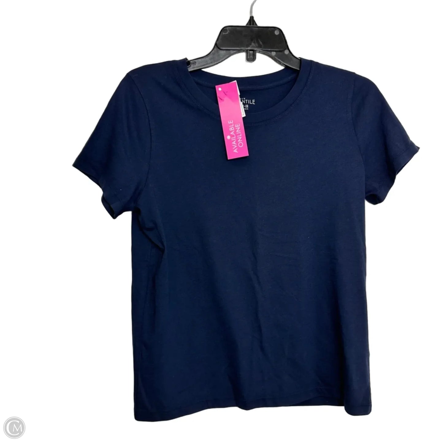 Top Short Sleeve Basic By J. Crew In Navy, Size: S