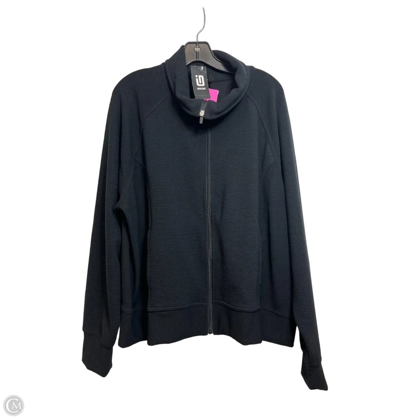 Athletic Jacket By Ideology In Black, Size: Xxl