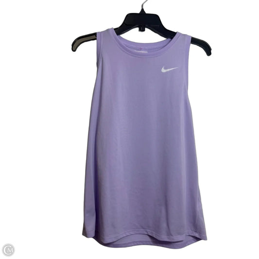 Athletic Tank Top By Nike, Size: L