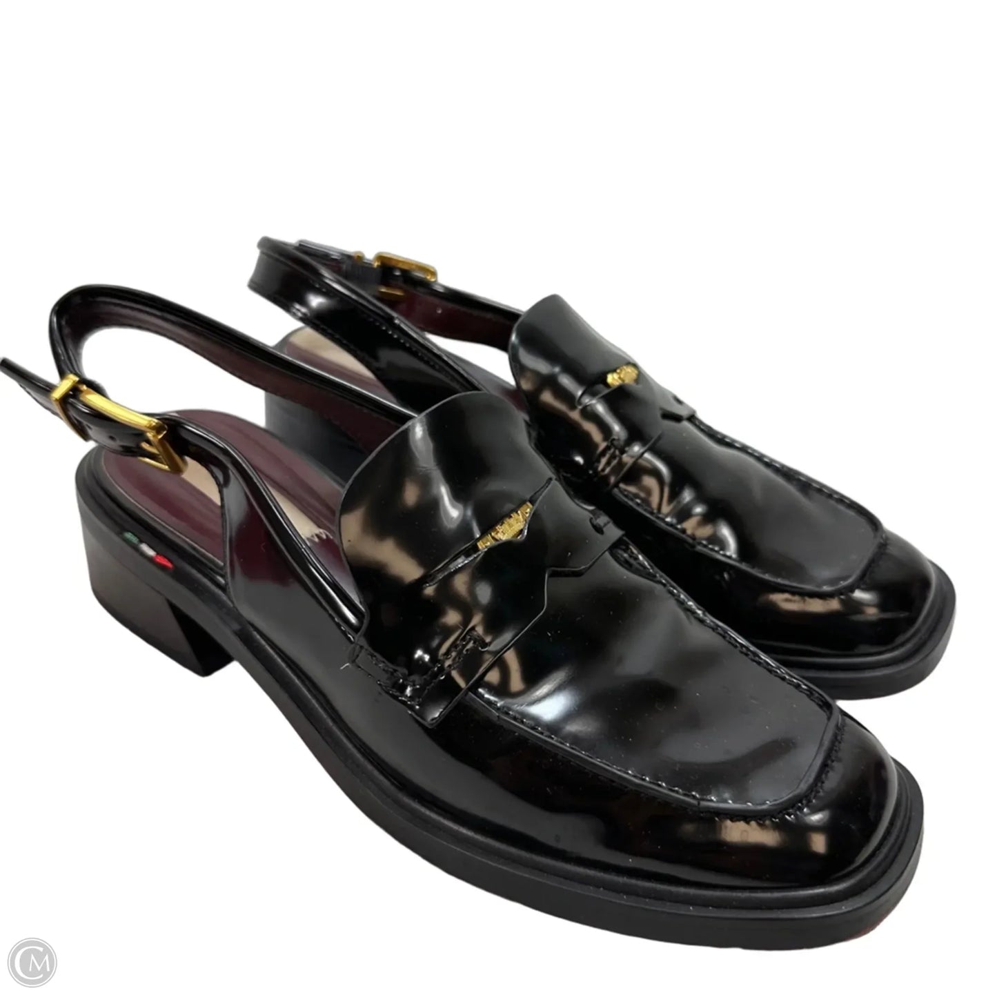 Shoes Flats By Franco Sarto In Maroon, Size: 8