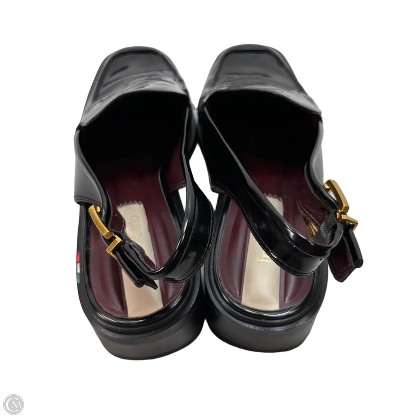 Shoes Flats By Franco Sarto In Maroon, Size: 8