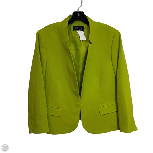 Blazer By Black Label In Green, Size: 14