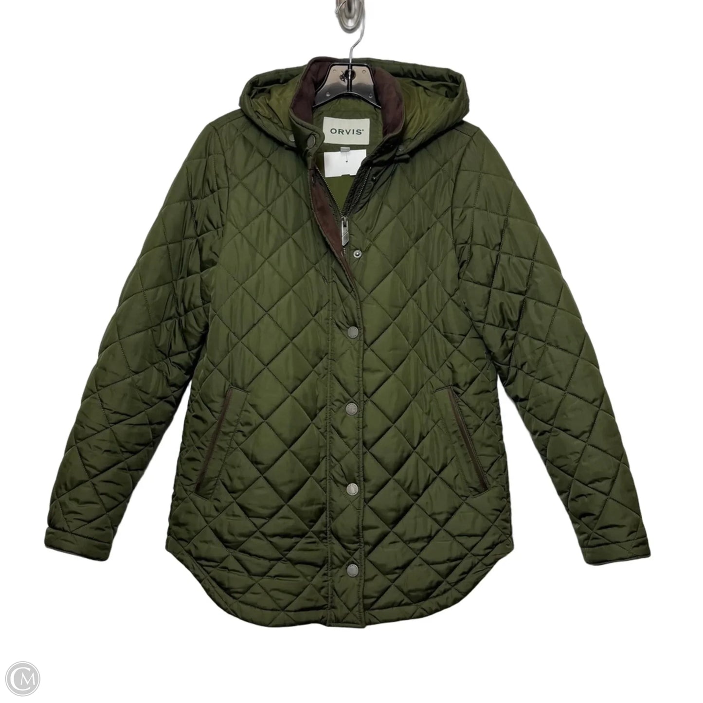 Jacket Puffer & Quilted By Orvis In Green, Size: S
