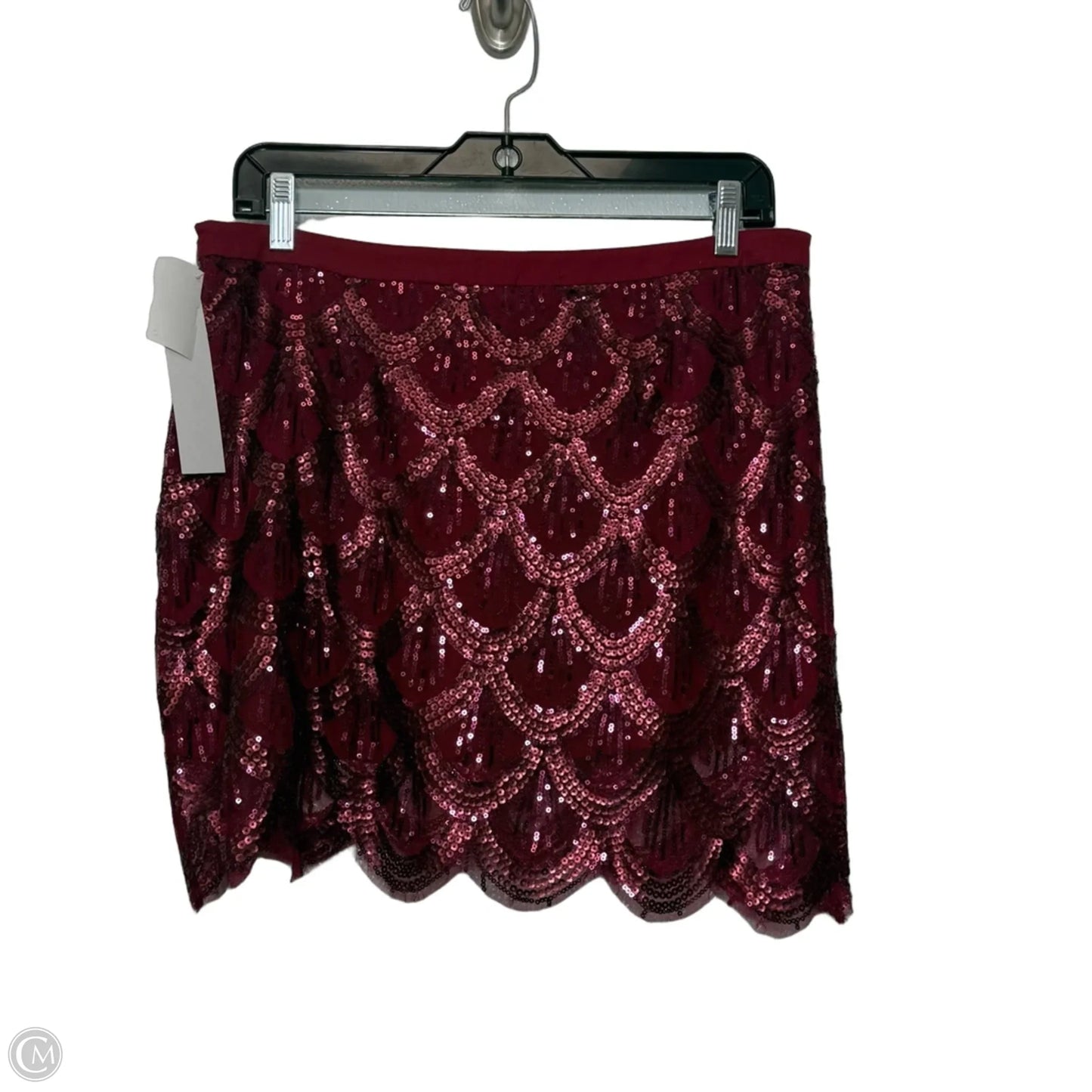 Skirt Mini & Short By Free People In Maroon, Size: M