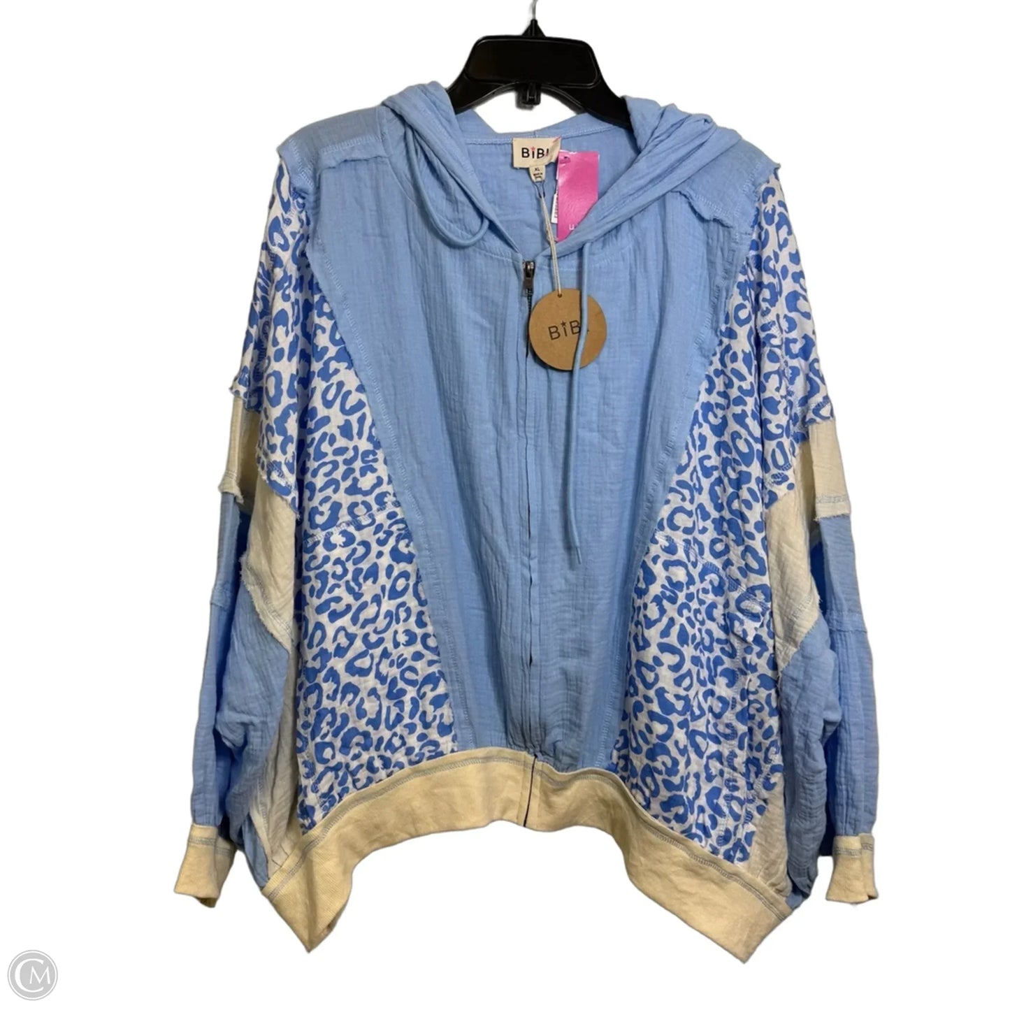 Jacket Other By Bibi In Blue, Size: Xl