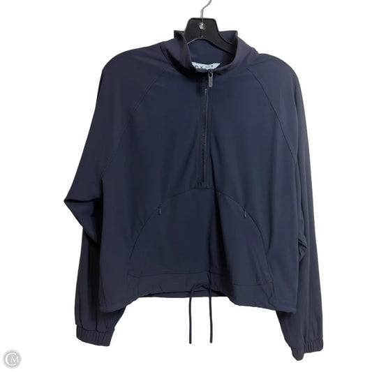 Athletic Jacket By Flx In Navy, Size: Xs