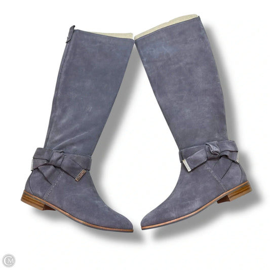 Boots Knee Flats By Ted Baker In Grey, Size: 35.5