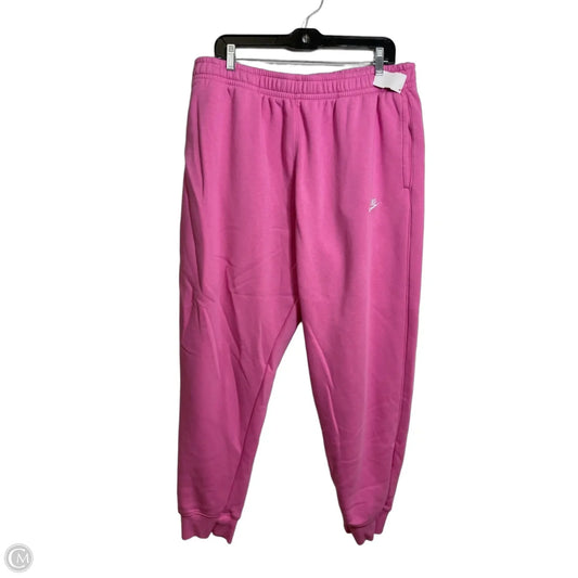 Pants Joggers By Nike In Pink, Size: Xxl