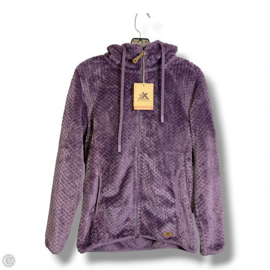 Jacket Fleece By Zero Xposure In Purple, Size: S