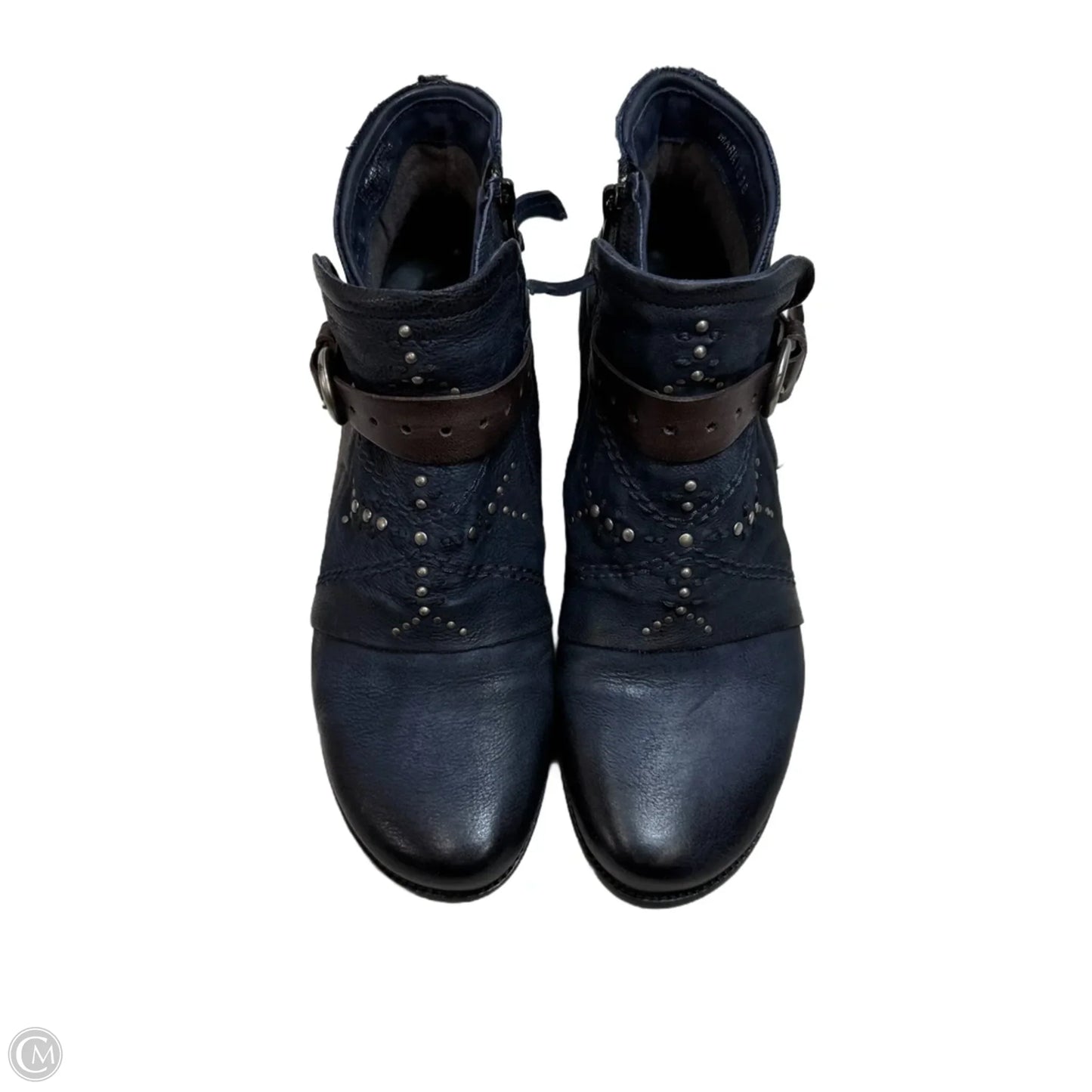 Boots Ankle Flats By Miz Mooz In Navy, Size: 7