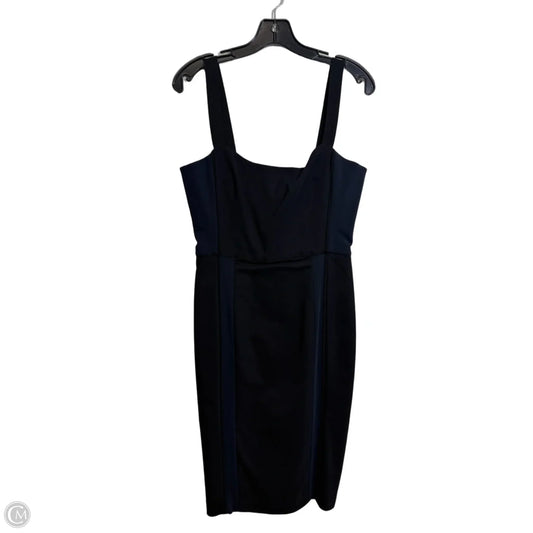 Dress Party Midi By French Connection In Black & Blue, Size: 8