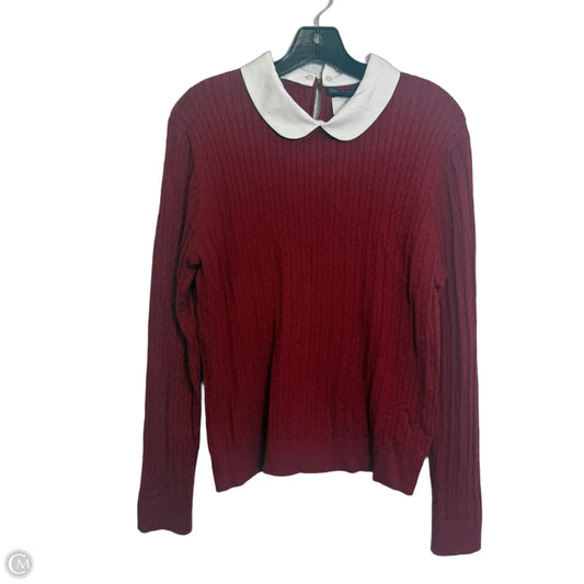 Sweater By Brooks Brothers In Red, Size: Xl