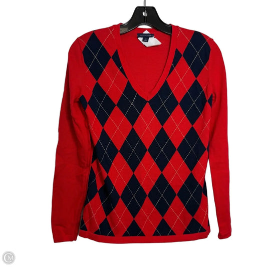 Sweater By Tommy Hilfiger In Red, Size: S