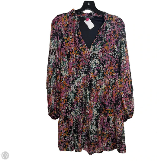 Dress Party Short By Vince Camuto In Floral Print, Size: Xs