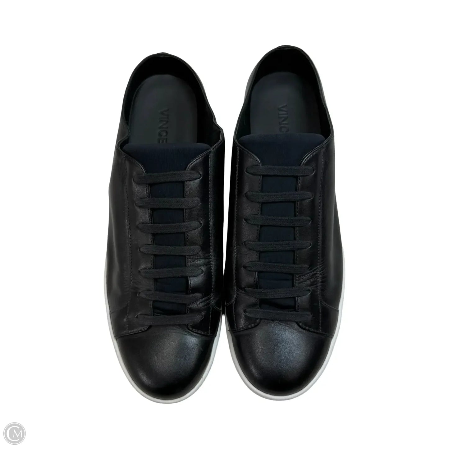 Shoes Sneakers By Vince In Black, Size: 9
