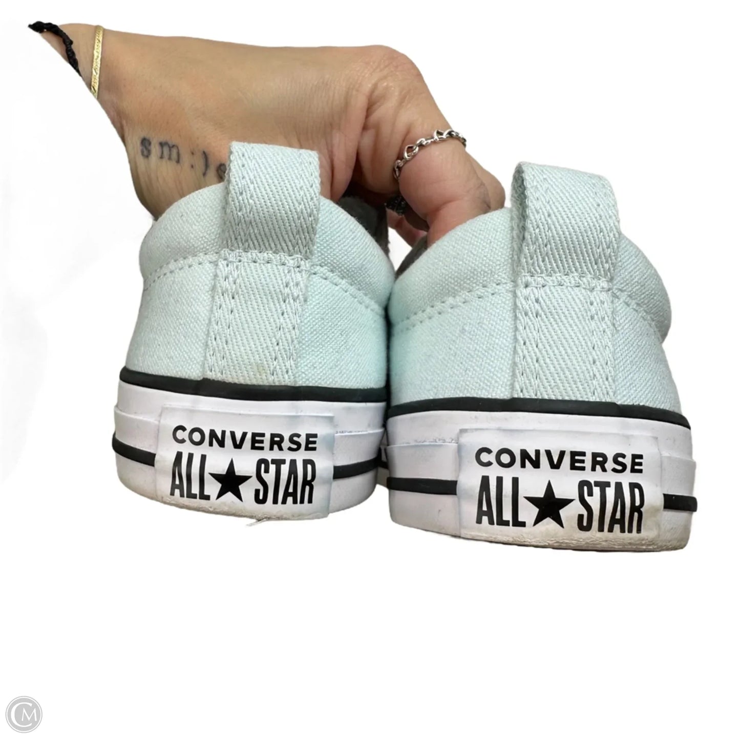 Shoes Athletic By Converse In Aqua, Size: 9