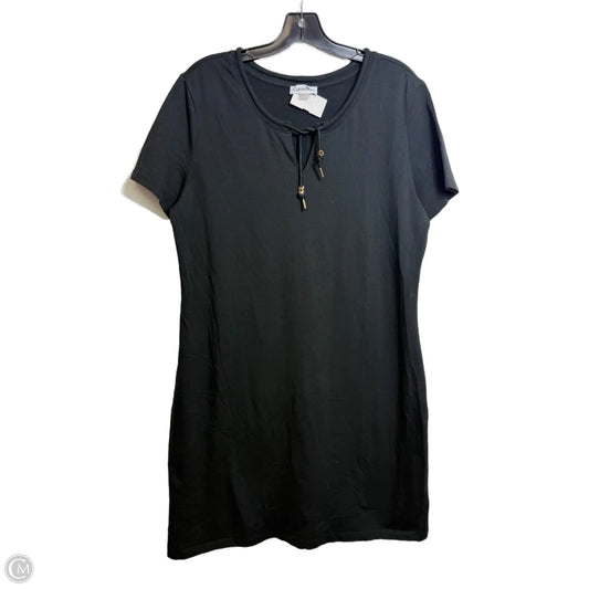 Dress Casual Short By Calvin Klein In Black, Size: Xl