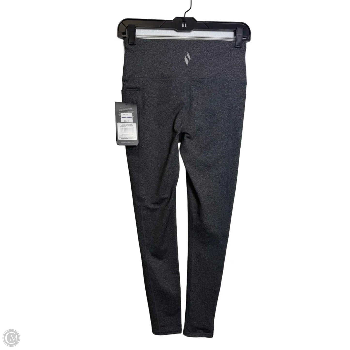 Pants Leggings By Skechers In Grey, Size: S