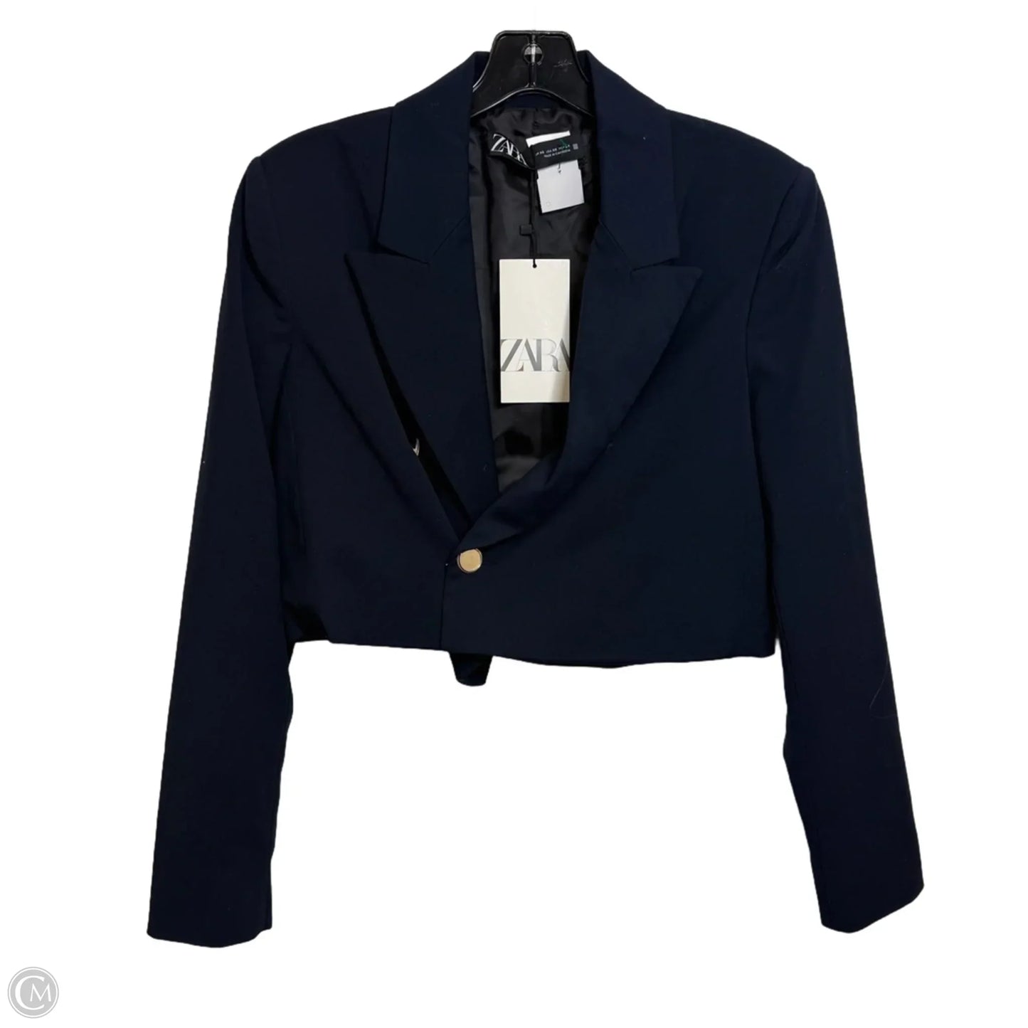 Blazer By Zara In Navy, Size: Xs