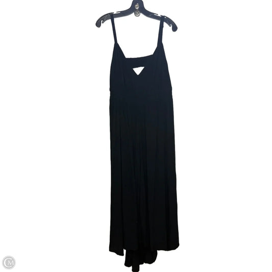 Dress Casual Midi By Old Navy In Black, Size: Xxl