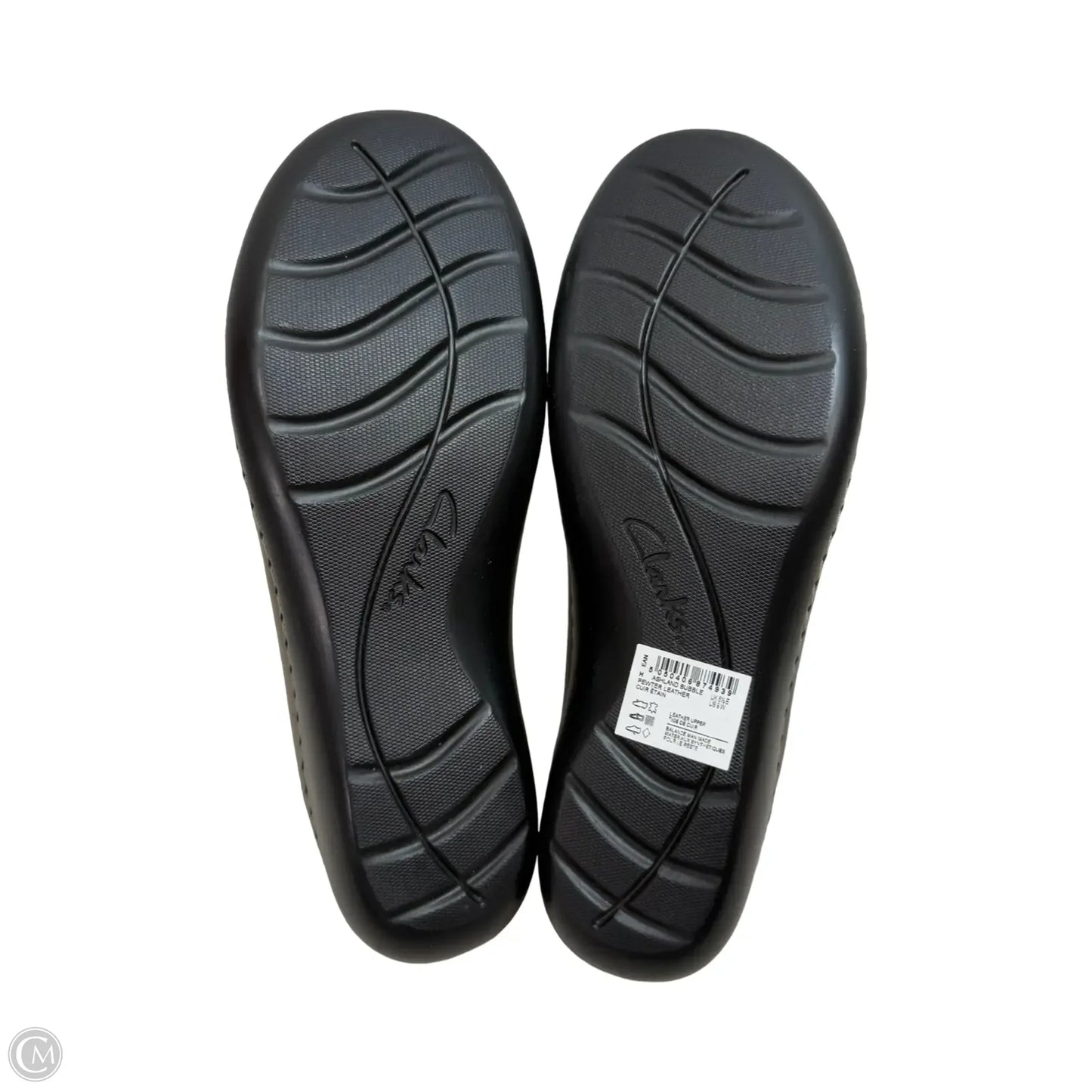 Shoes Flats By Clarks In Bronze, Size: 9