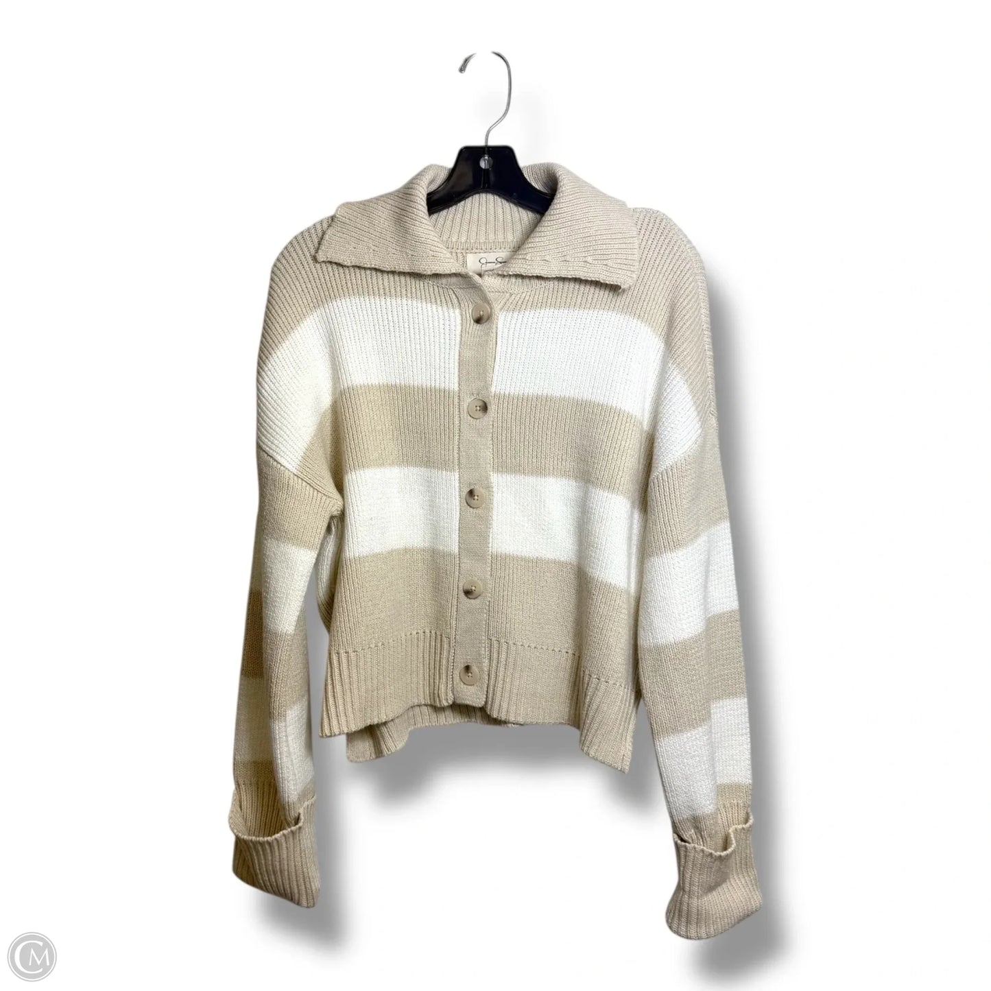 Sweater By Jessica Simpson In Striped Pattern, Size: L