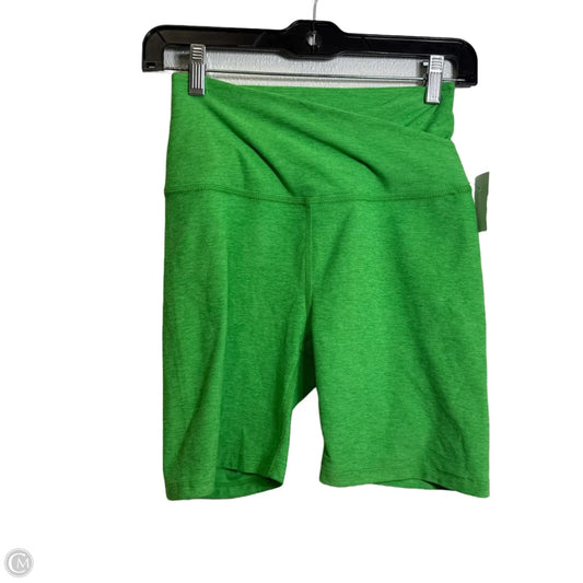 Athletic Shorts By Beyond Yoga In Green, Size: S
