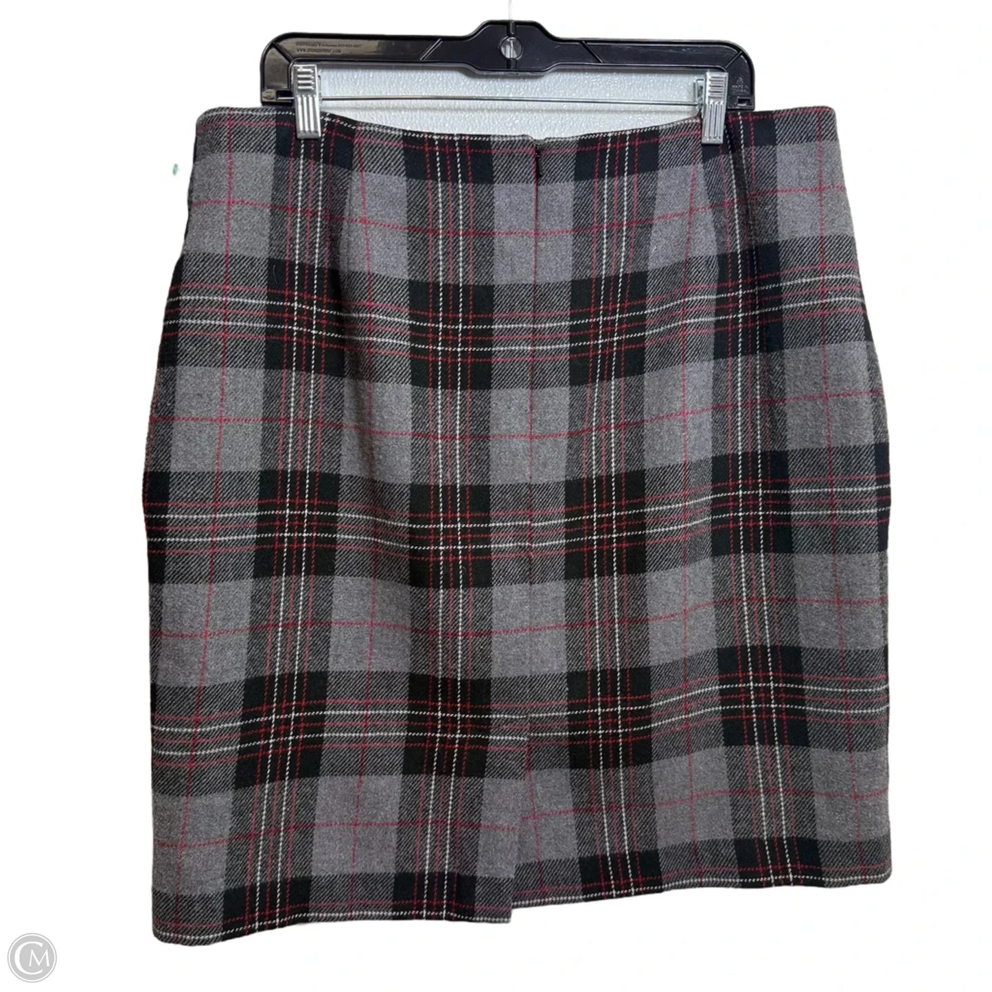 Skirt Midi By Talbots In Plaid Pattern, Size: 16
