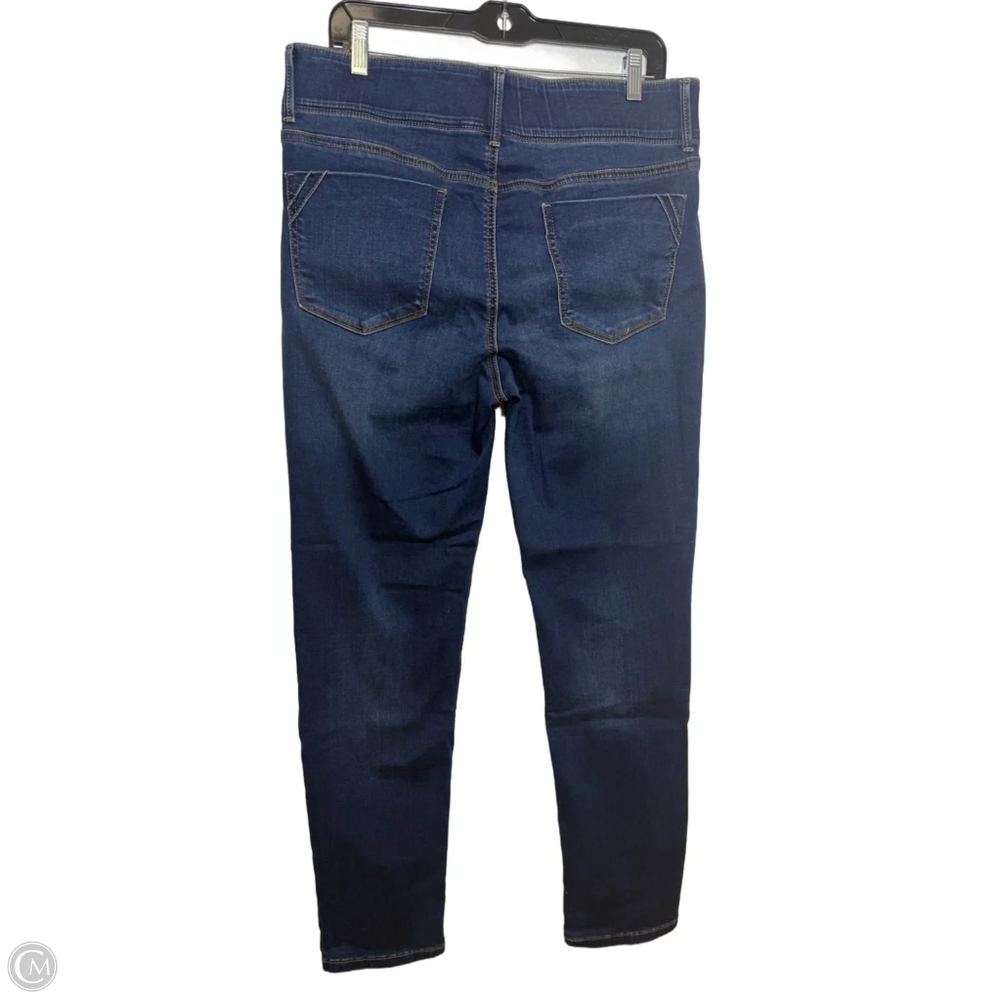 Jeans Straight By Apt 9 In Blue Denim, Size: 14