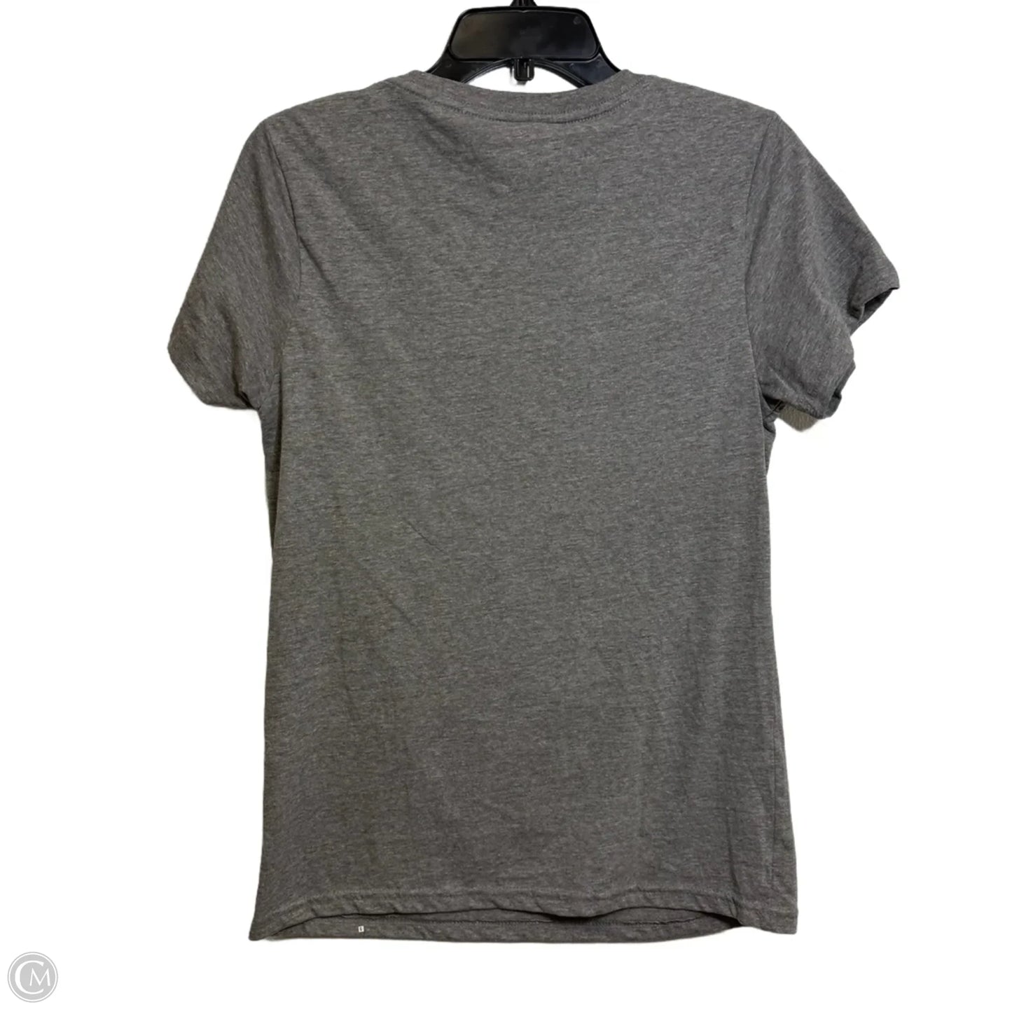 Top Short Sleeve By Cmf In Grey, Size: M