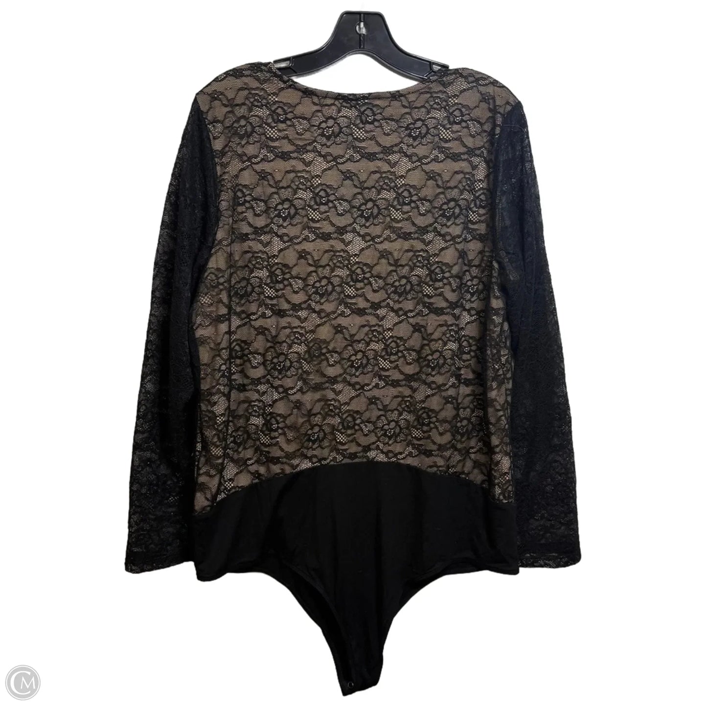 Top Long Sleeve By Torrid In Black, Size: 2x