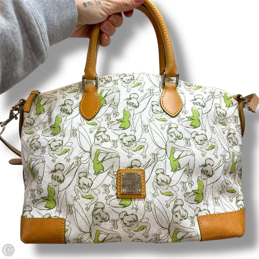 Tinkerbell Dooney Bourke 2014 Marathon Satchel Purse Handbag Designer By Dooney And Bourke, Size: Medium