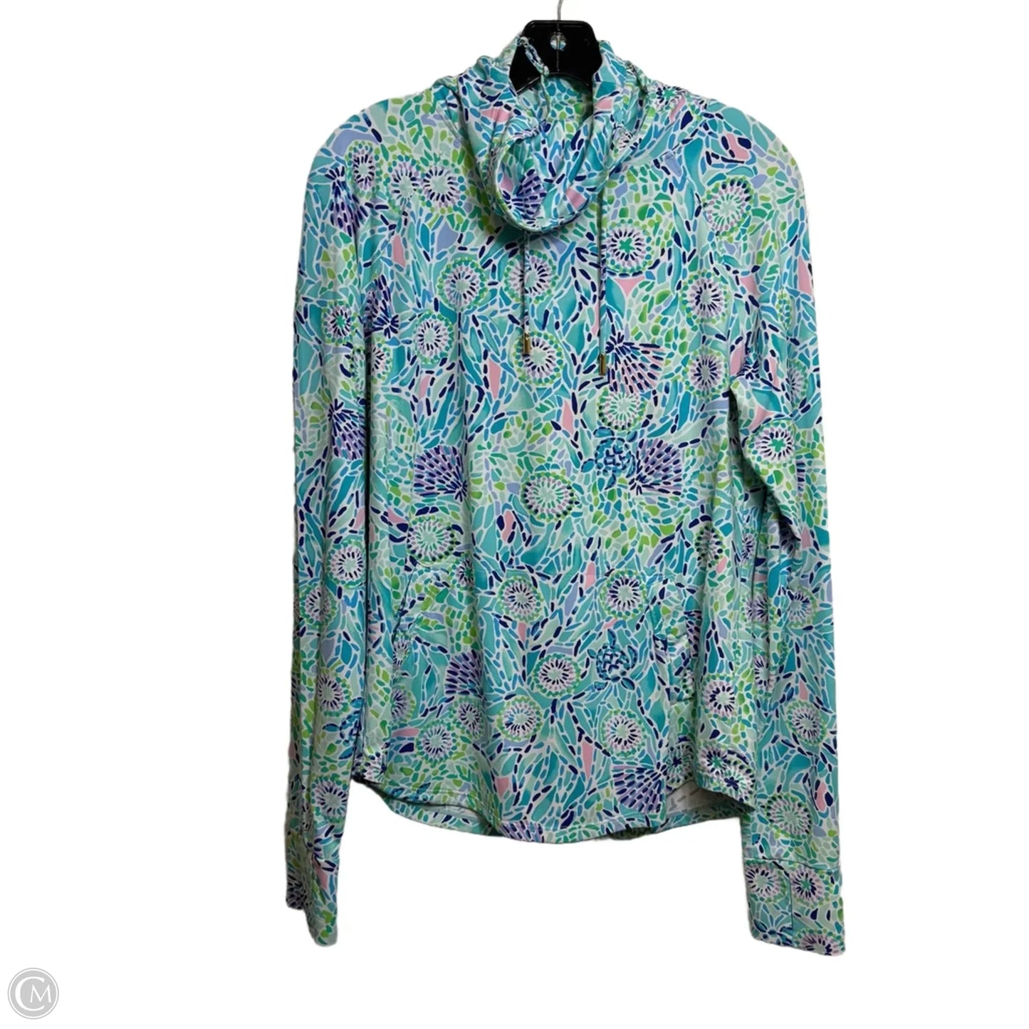 Long sleeve Designer By Lilly Pulitzer In Floral Print, Size: M