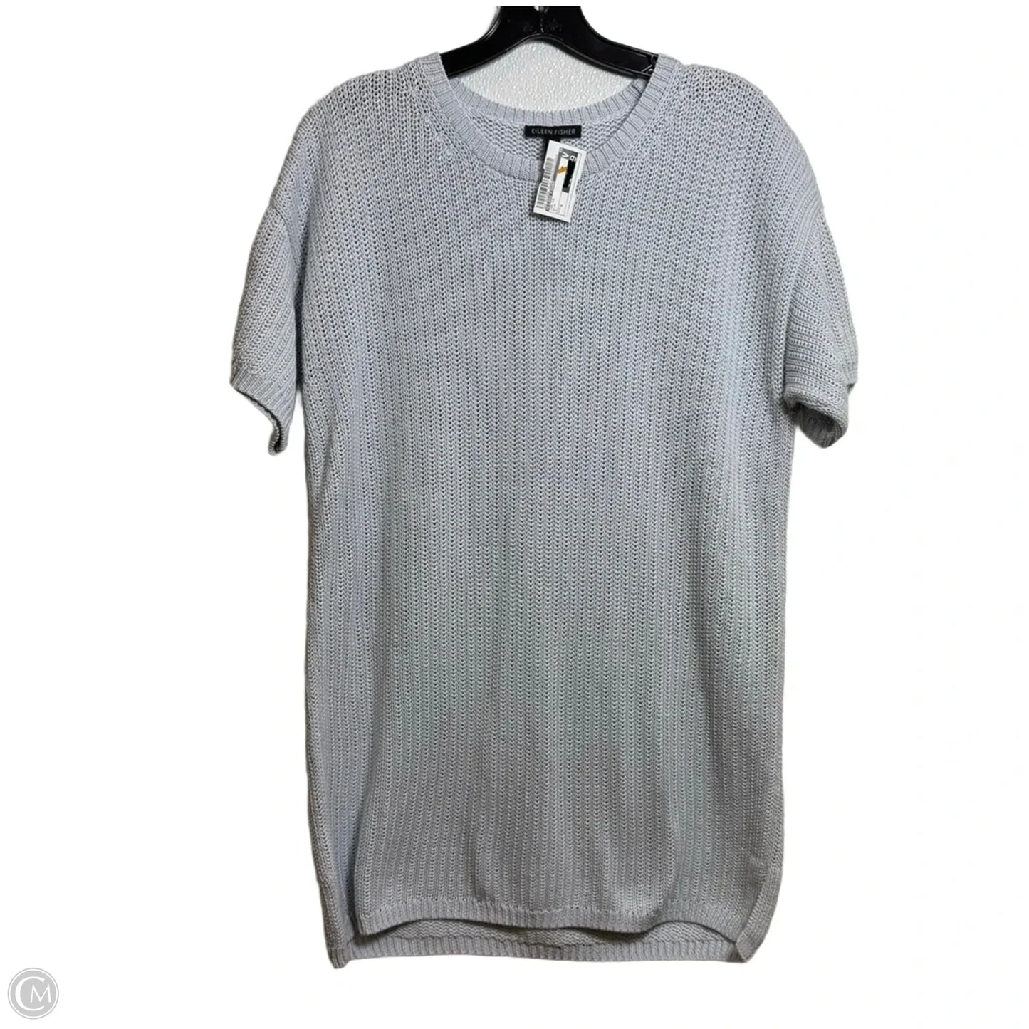 Top Short Sleeve By Eileen Fisher In Blue, Size: S