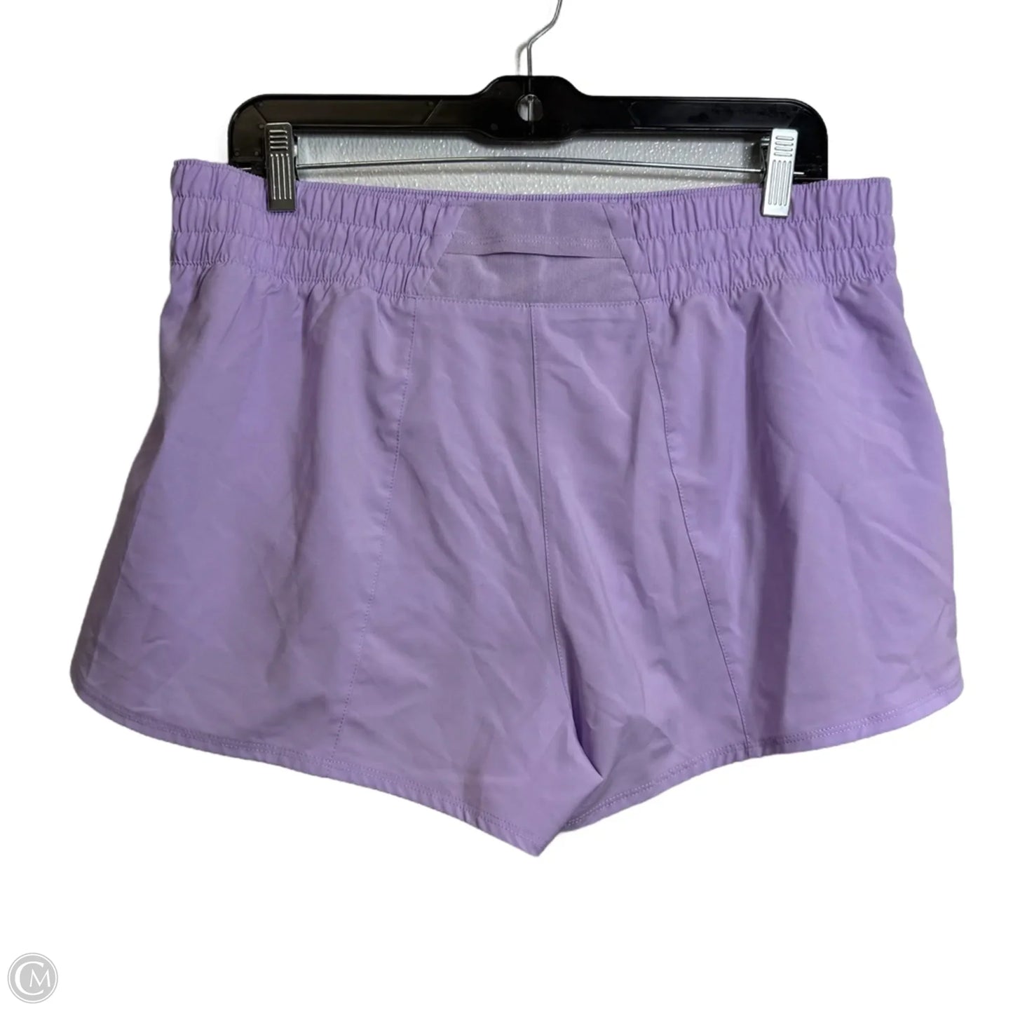 Athletic Shorts By Nike In Purple, Size: L