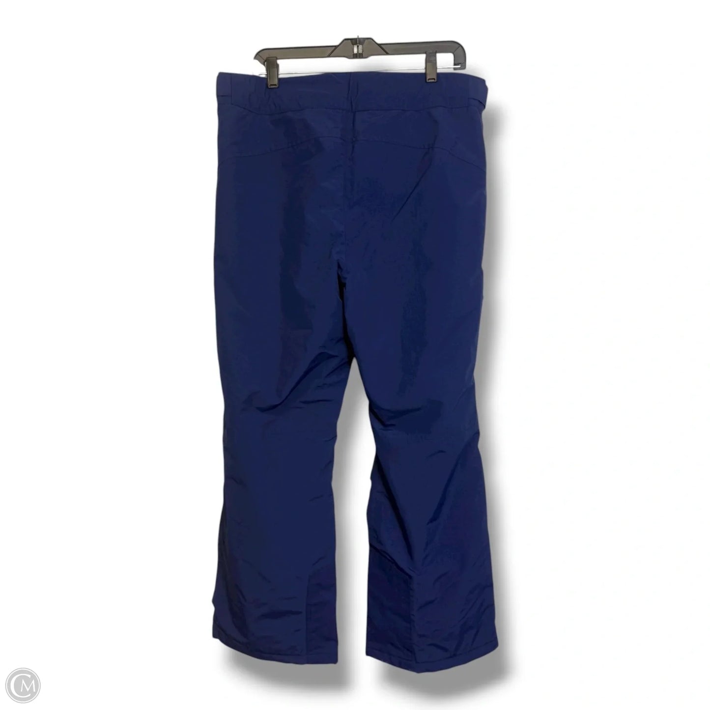Winter outdoor snow Pants By Lands End In Navy, Size: 14/16