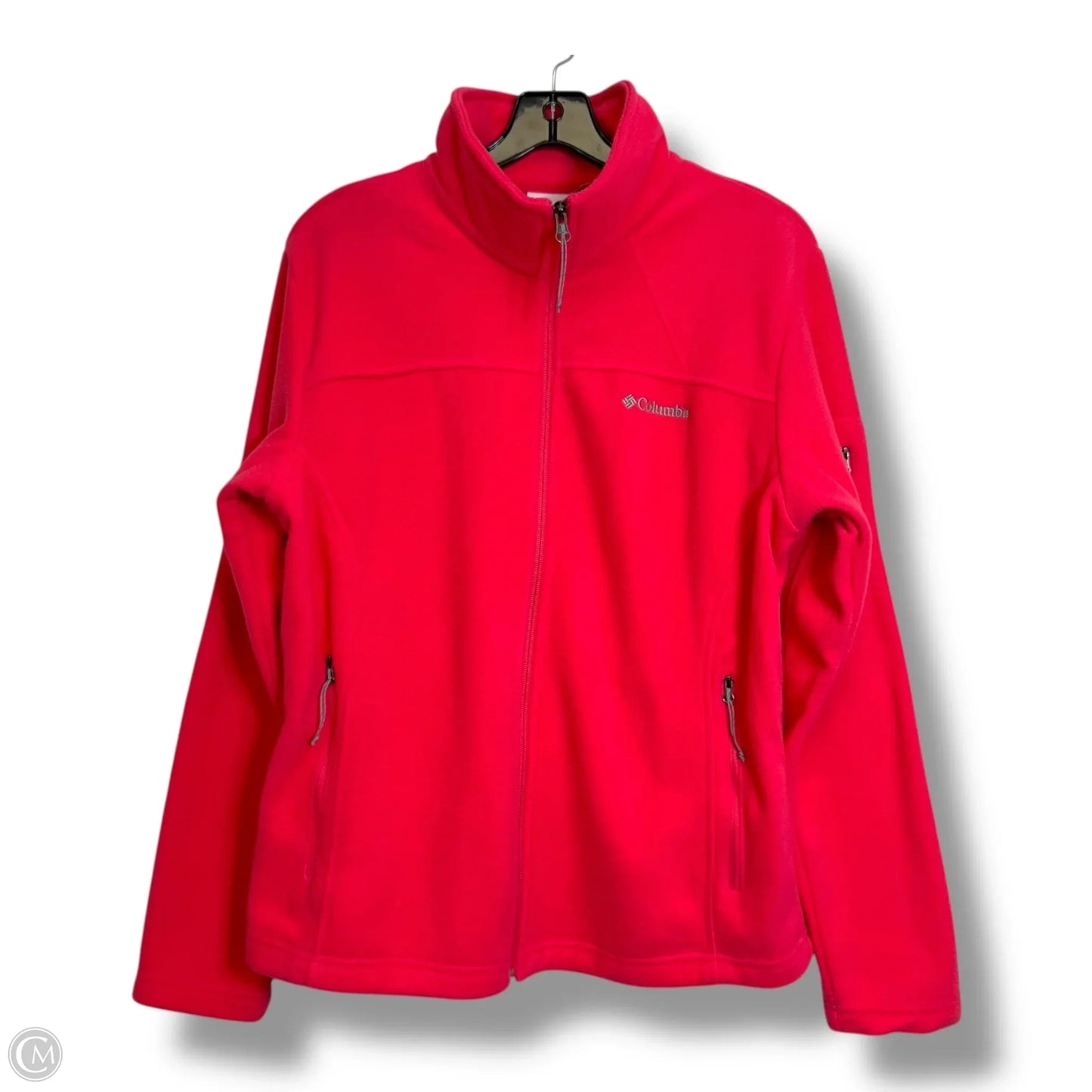 Jacket Fleece By Columbia In Pink, Size: Xl