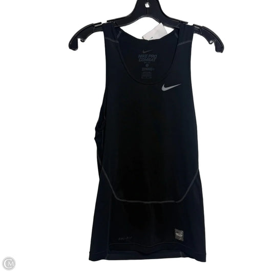 Athletic Tank Top By Nike In Black, Size: S