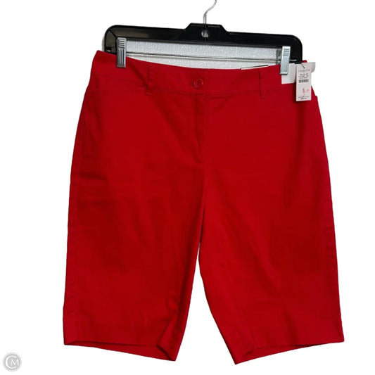 Shorts By Talbots In Red, Size: 6