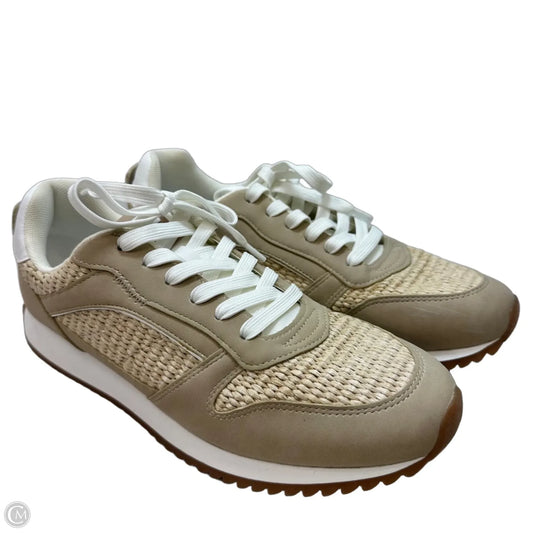 Shoes Sneakers By Steve Madden In Beige, Size: 9.5