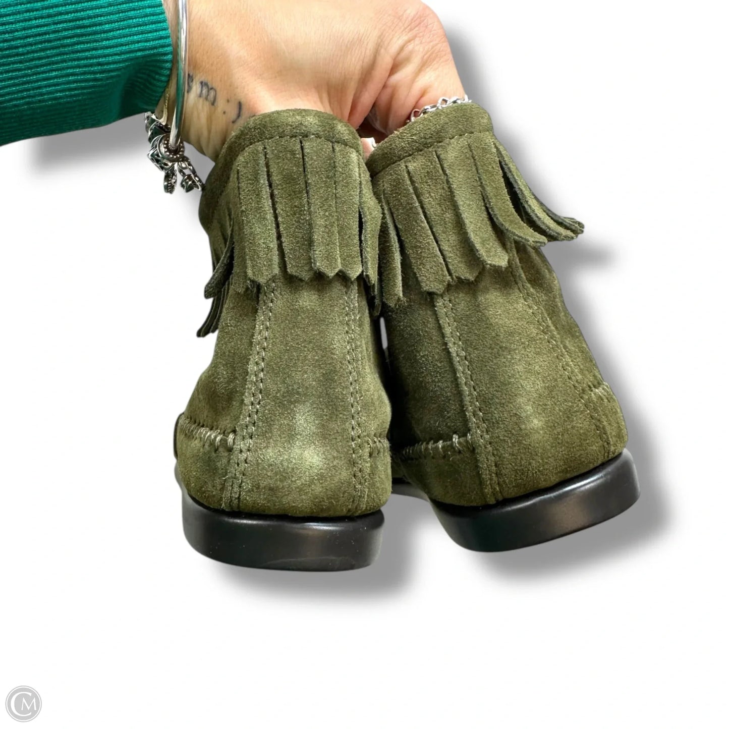 Shoes Flats By Aerosoles In Green, Size: 7.5