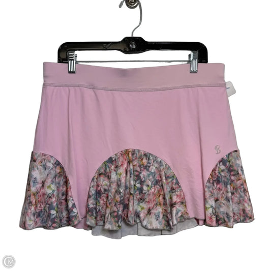 Skort By Clothes Mentor In Multi-colored, Size: L